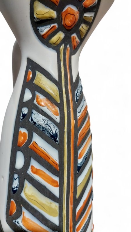 Glazed Ceramic Pitcher By Roger Capron, 1960s-photo-2