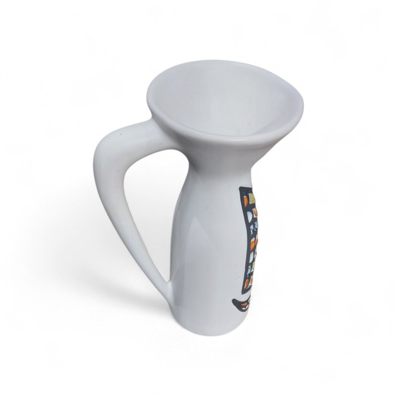 Glazed Ceramic Pitcher By Roger Capron, 1960s-photo-3