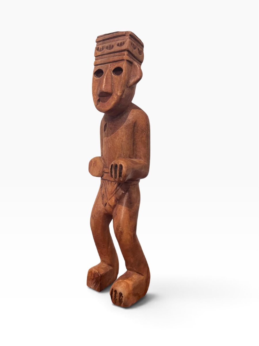 Fétiche d'après Hergé (Tintin - L"oreille cassée)-photo-4