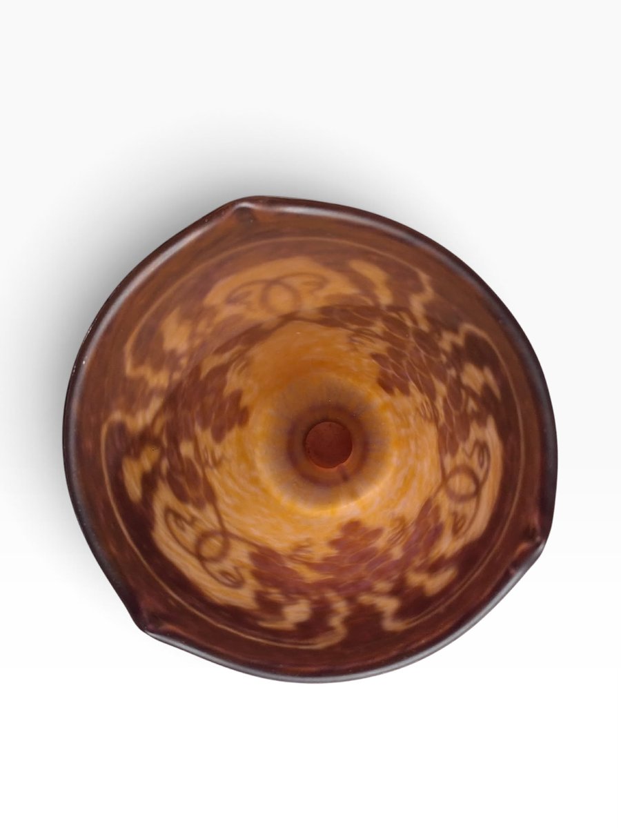 French Glass, Schneider/charder, Muscat-patterned Vase-photo-5