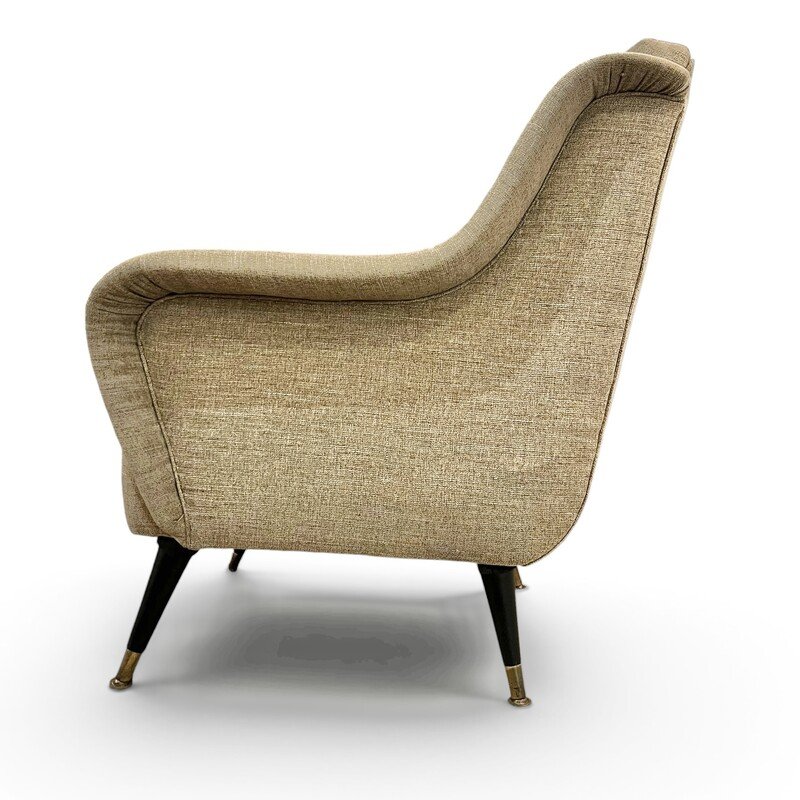 Paire de fauteuils style italien années 1950-photo-4