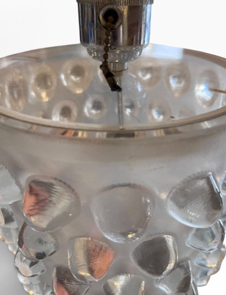 Mossi Vase Converted Into A Lamp, Lalique, France, 2000-photo-1