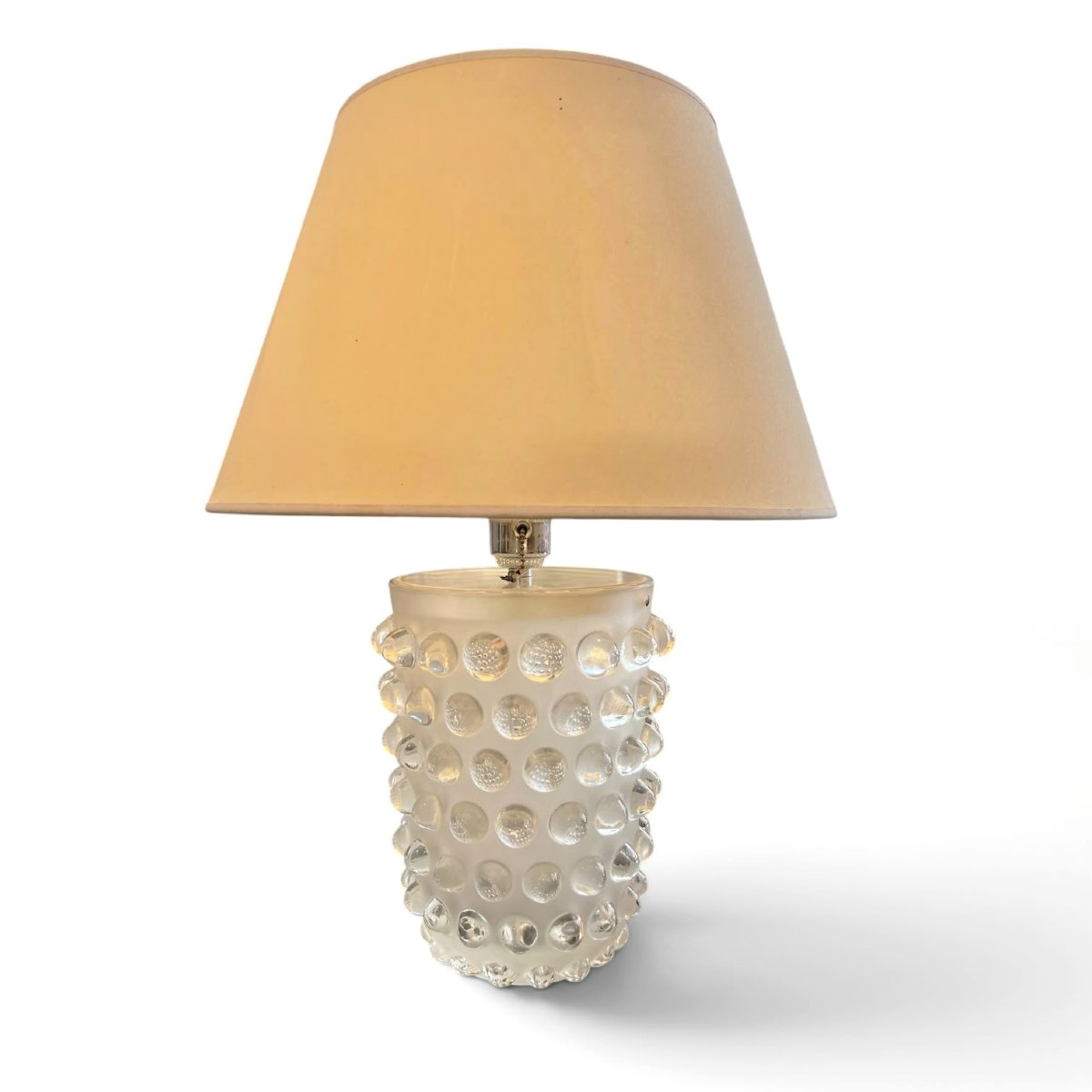 Mossi Vase Converted Into A Lamp, Lalique, France, 2000
