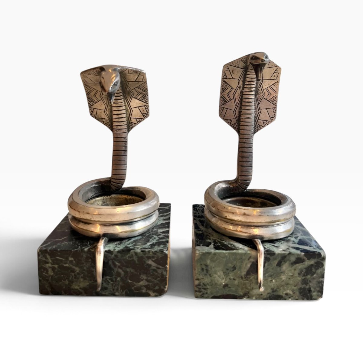 Art Deco Snake-shaped Watch Holder By Rischmann-photo-3