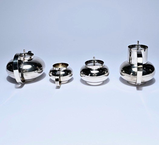 Christofle Coffee Set For Lino Sabattini.-photo-2