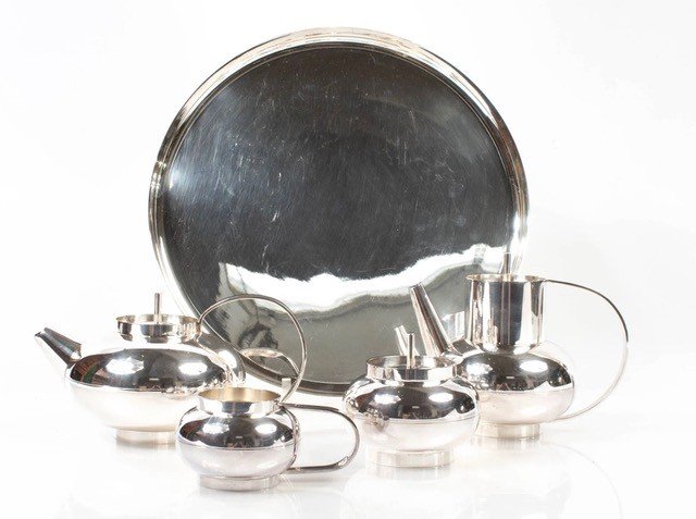 Christofle Coffee Set For Lino Sabattini.-photo-1