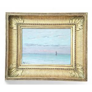 Marine Painting By Alfred Stevens