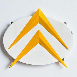 Plaque émaillée Citroën, vitrifier neuhaus, 1960' (4 en stock)