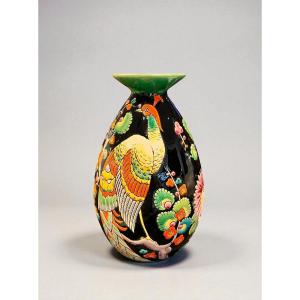 Vase Boch Frères Kéramis