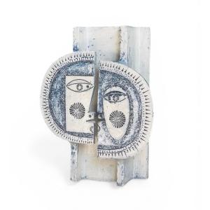 Moon And Sun Vase, Roger Capron And Jean Derval