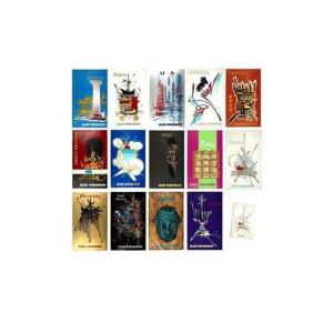Rare Original Set Of 14 Air France Posters By Georges Mathieu 1967.