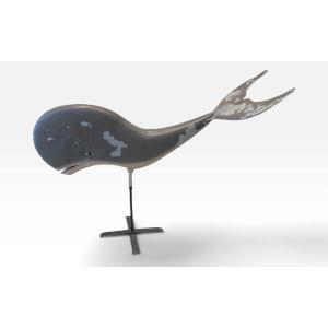 Whale-shaped Sign