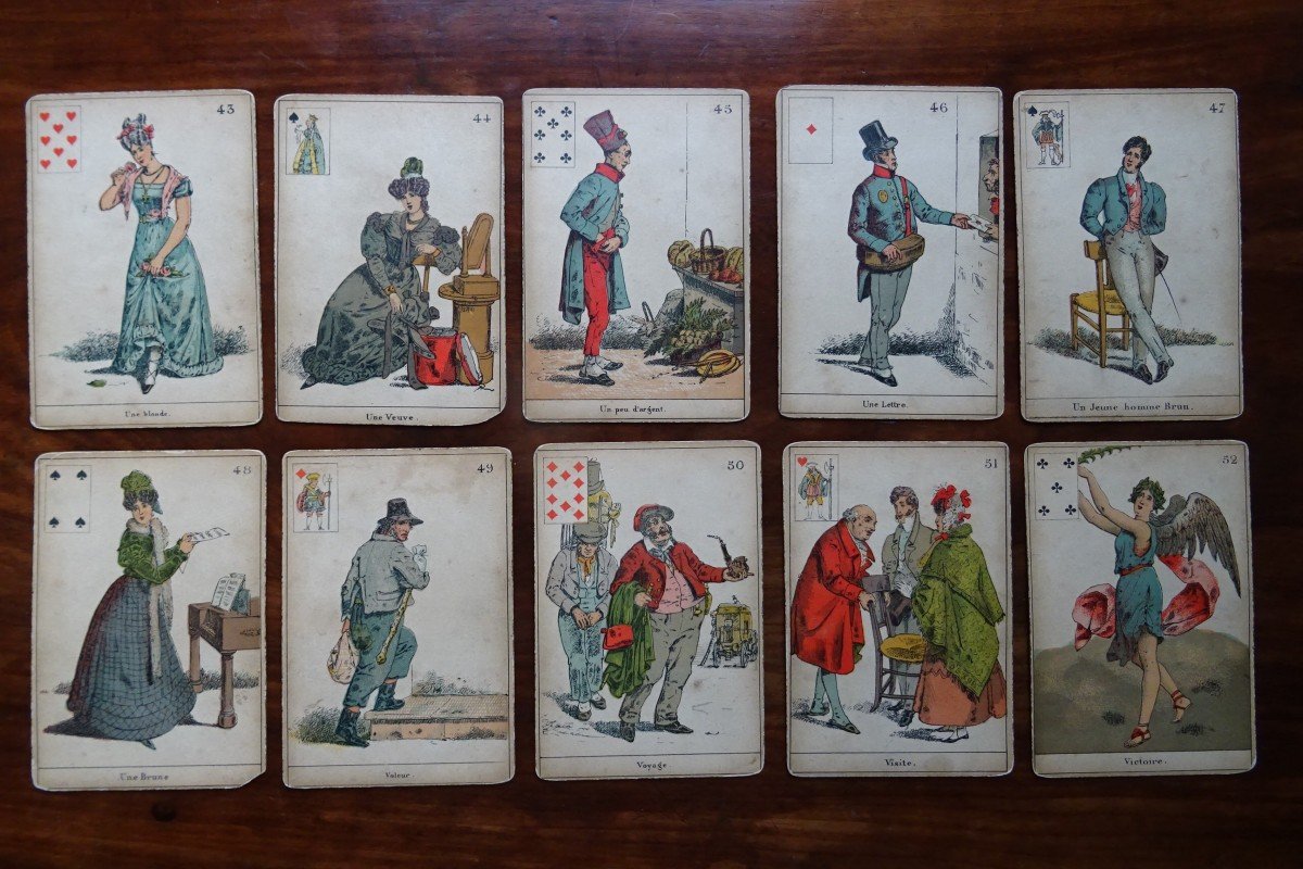 Tarot Card Game (divination) 1890-photo-3