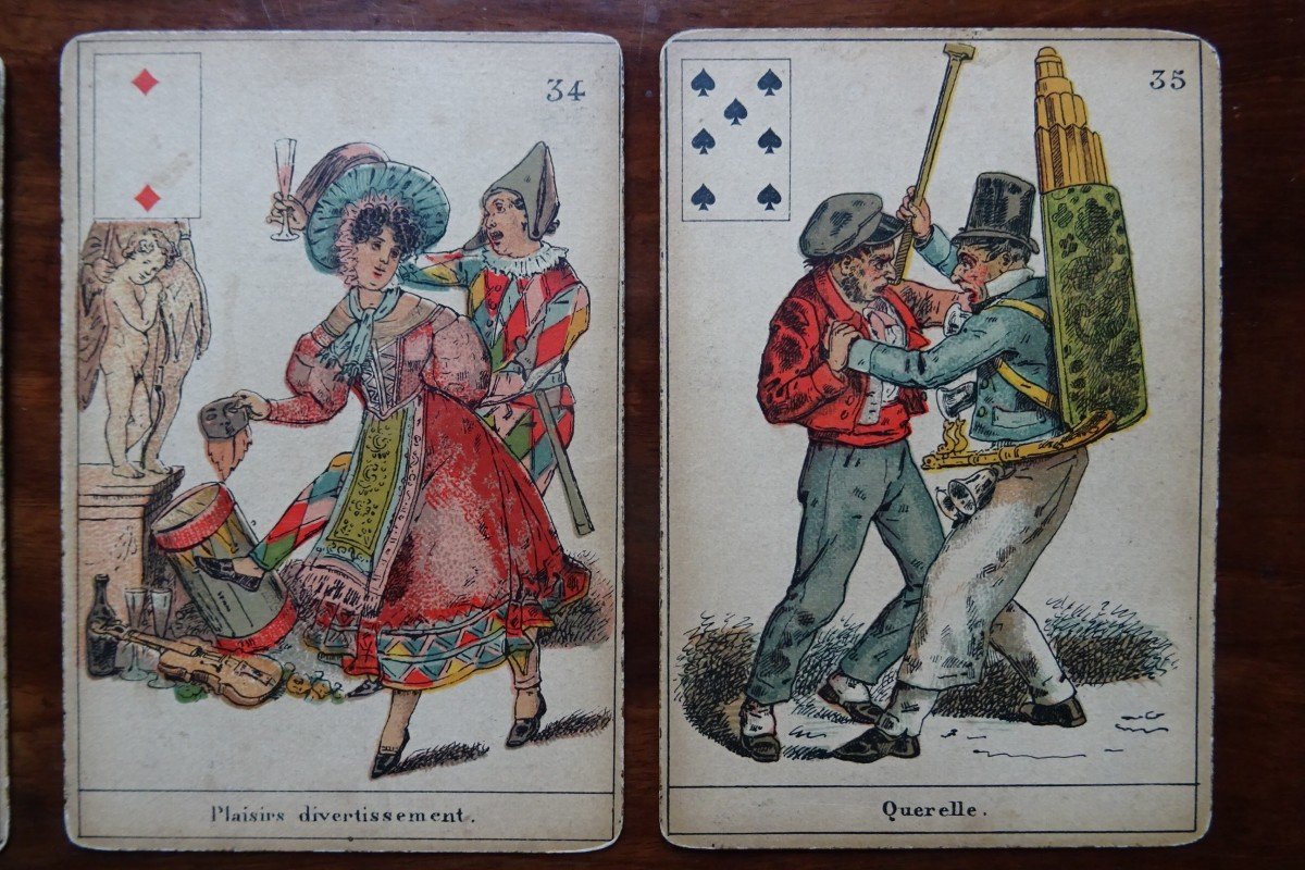 Tarot Card Game (divination) 1890-photo-2