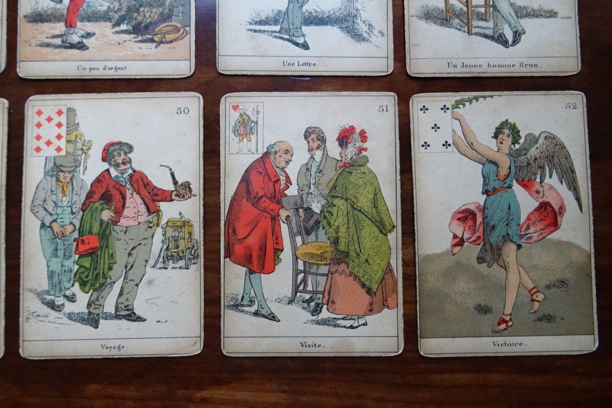 Tarot Card Game (divination) 1890-photo-8