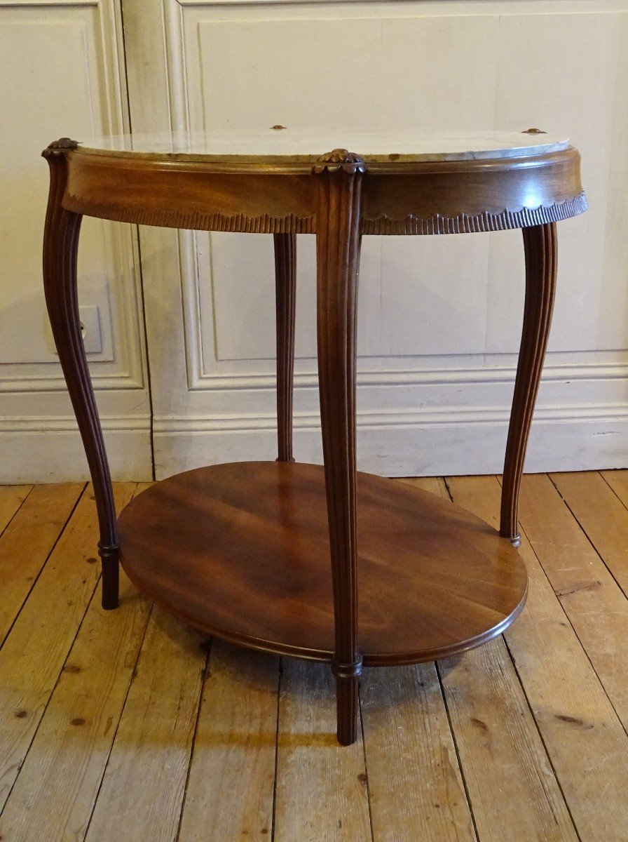 Table de salon en acajou d'époque 1925-photo-5