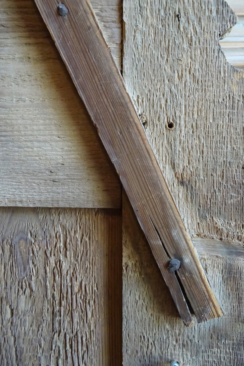 Miroir provençal en bois doré d'époque Louis XV dit de Beaucaire-photo-5