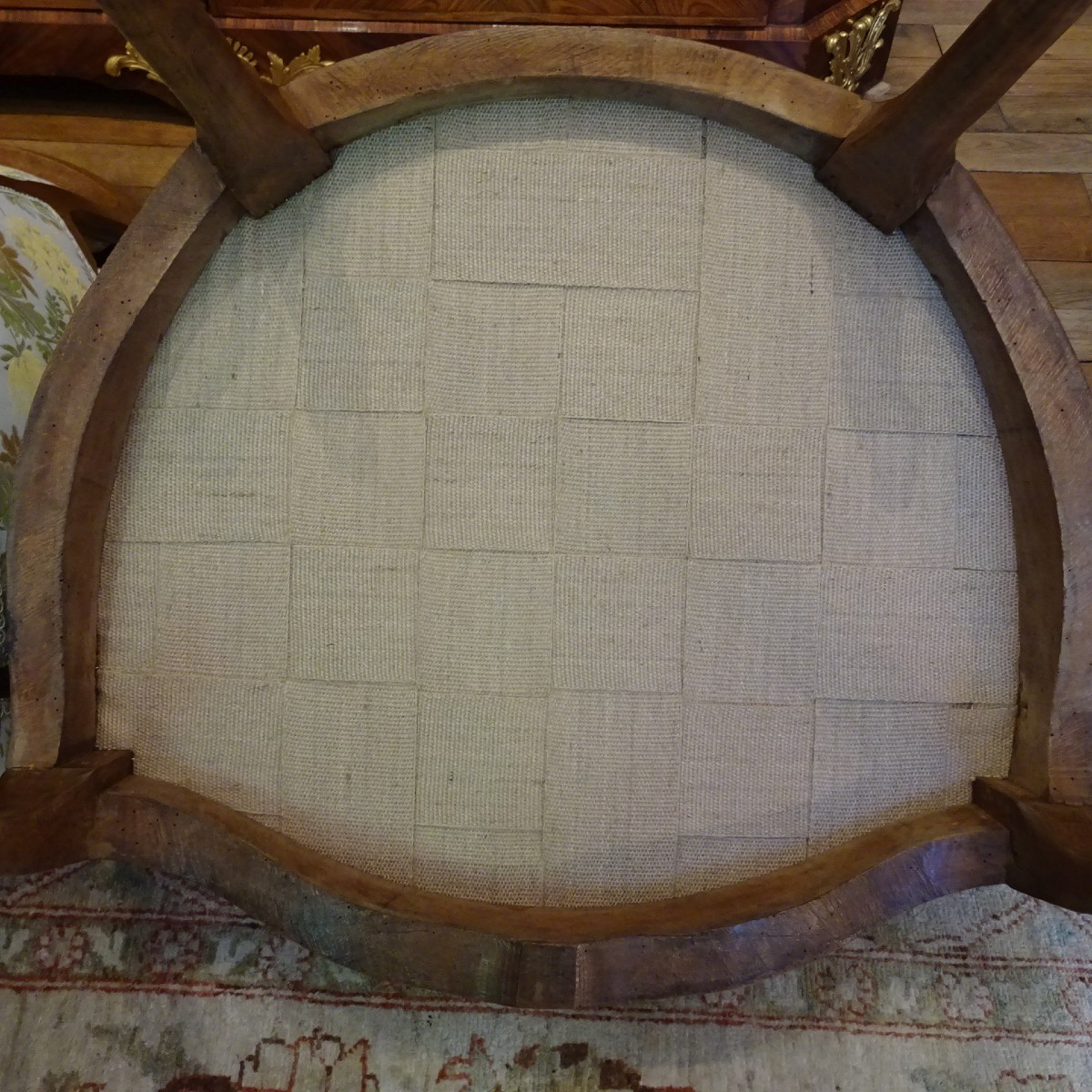 Pair Of Louis XV Period Bergères Stamped J Lechartier-photo-6