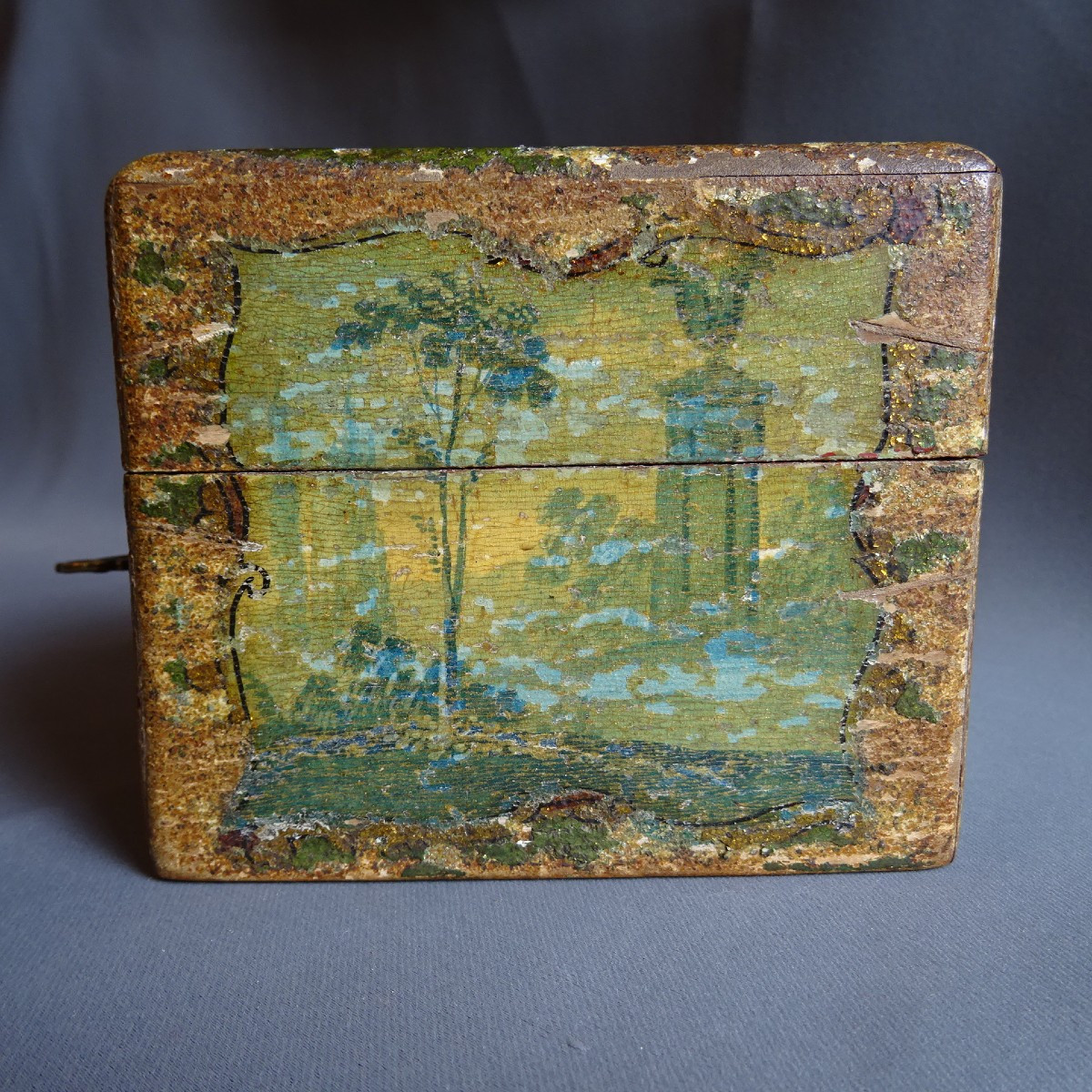 18th Century Martin Varnish Scent Box-photo-2
