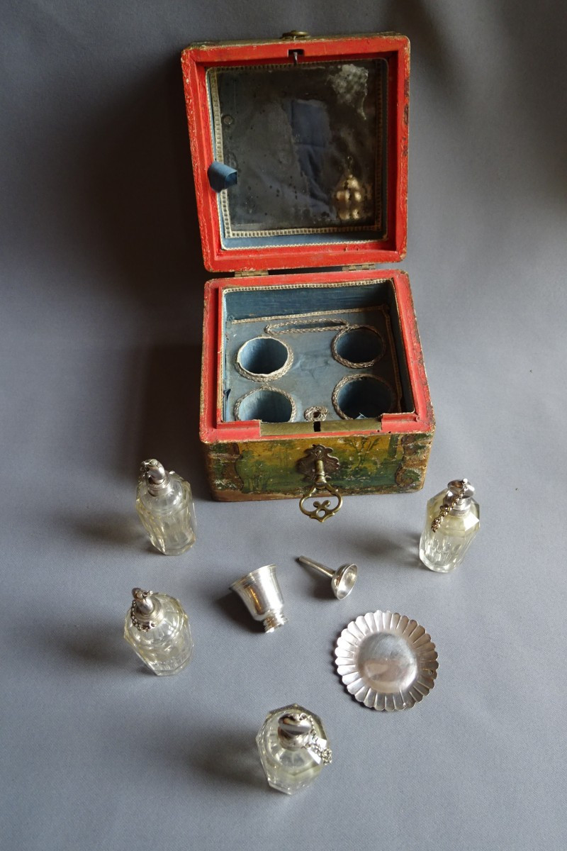 18th Century Martin Varnish Scent Box-photo-4