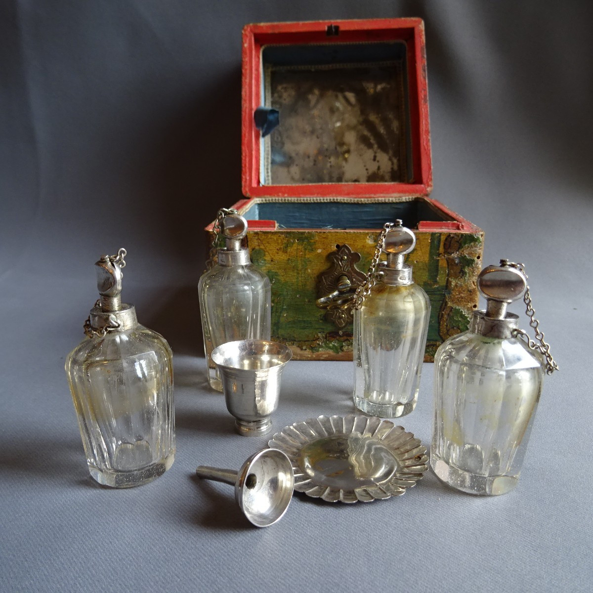 18th Century Martin Varnish Scent Box-photo-5
