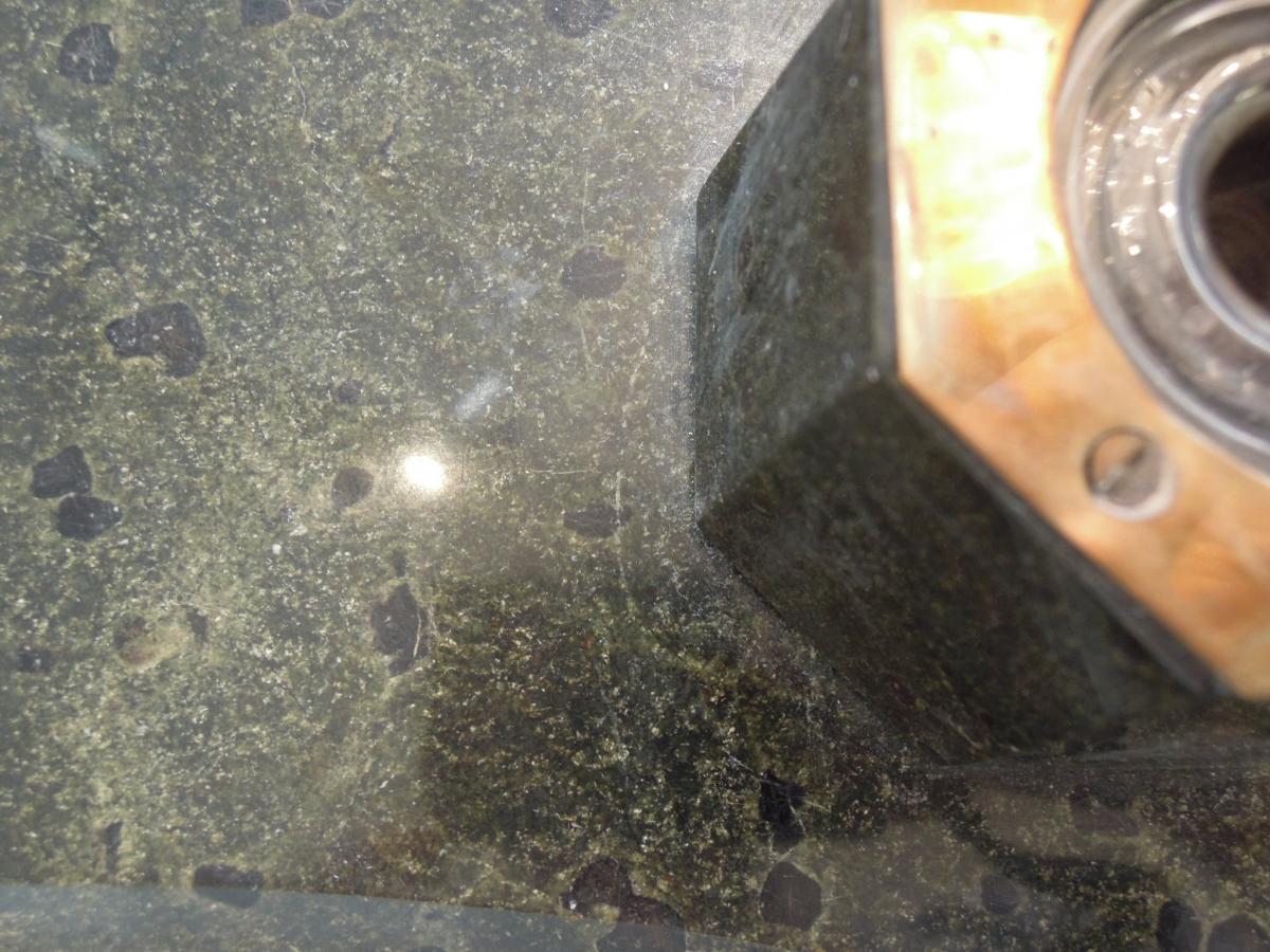 Important Brescia Verde Marble Inkwell Art Deco-photo-1