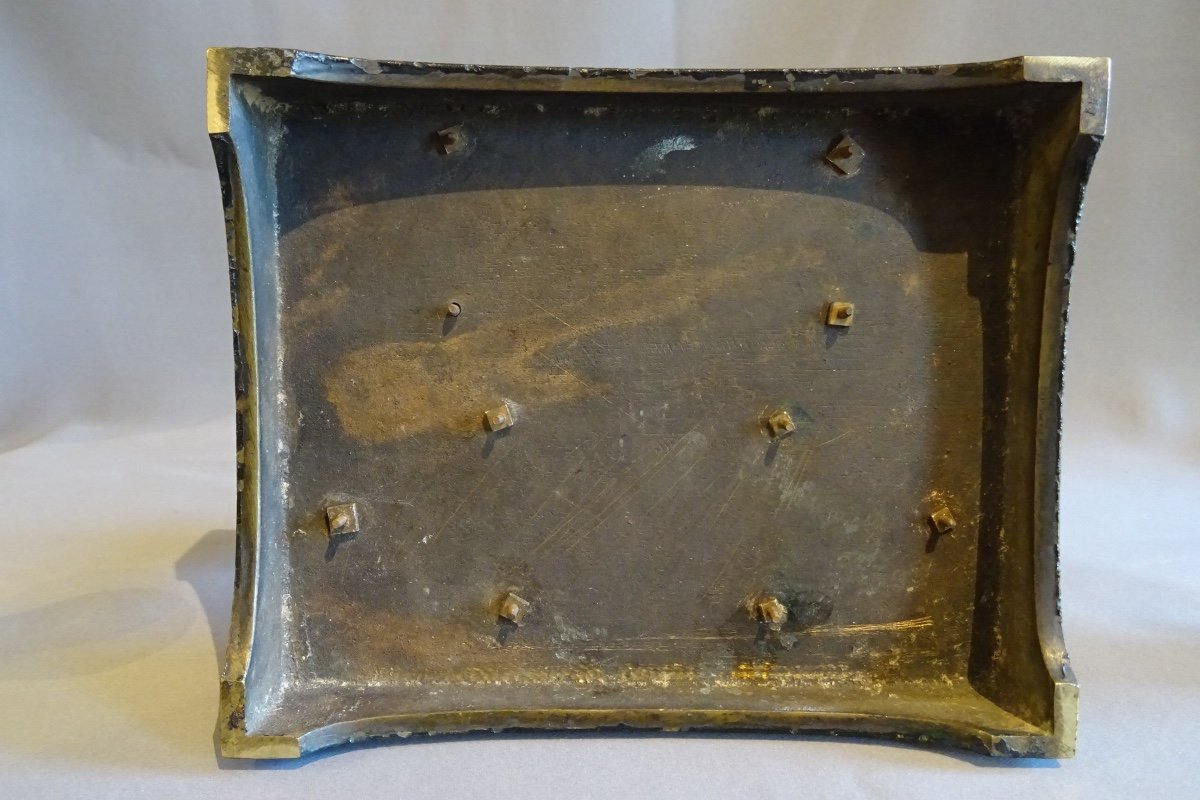 Writing Case In Gilded And Lacquered Bronze From The Empire Period-photo-5