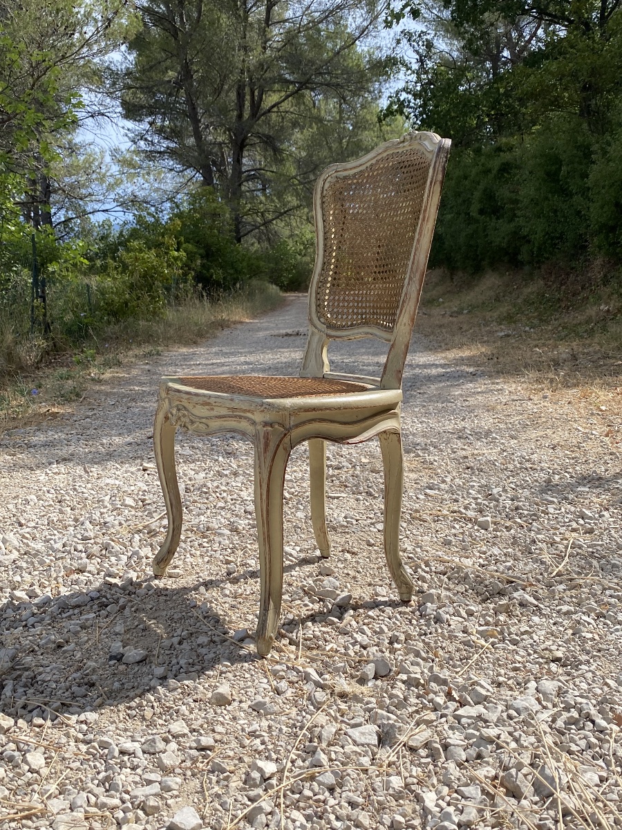 Chaise d’époque Louis XV-photo-2