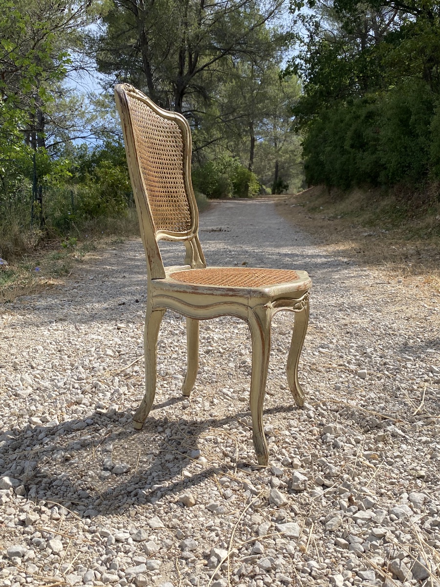 Chaise d’époque Louis XV-photo-3