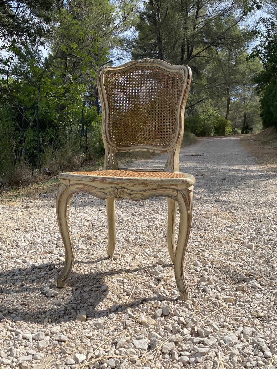 Chaise d’époque Louis XV-photo-2