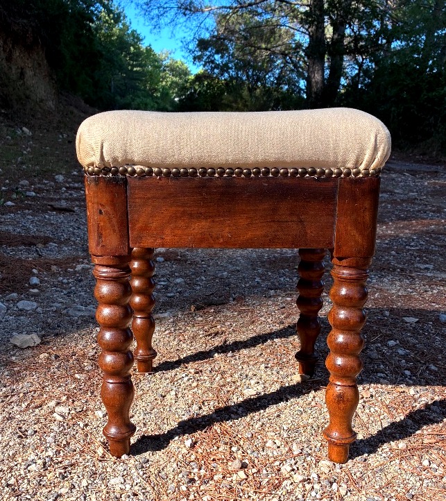 Tabouret d’époque Louis-philippe -photo-2