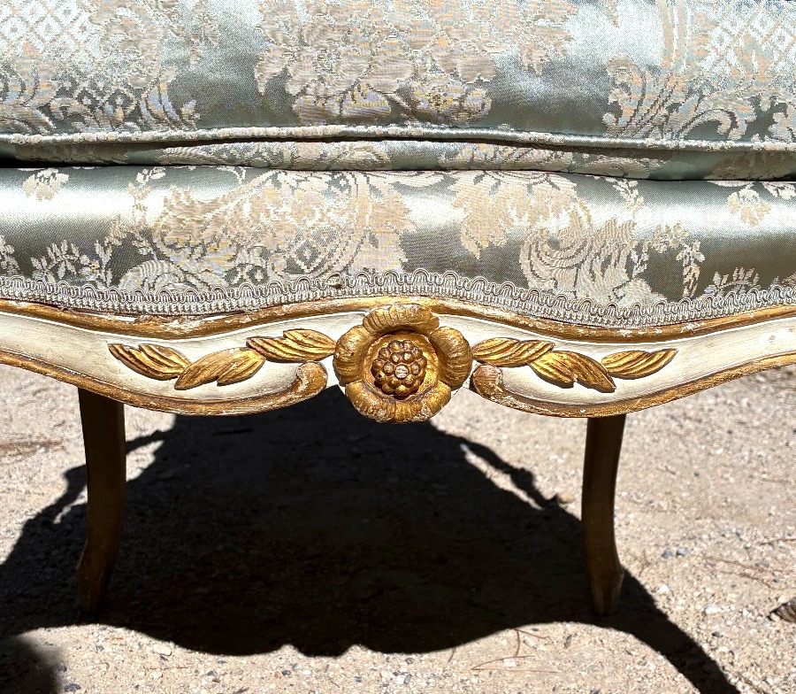 Rare Fauteuil d’époque Louis XV-photo-7