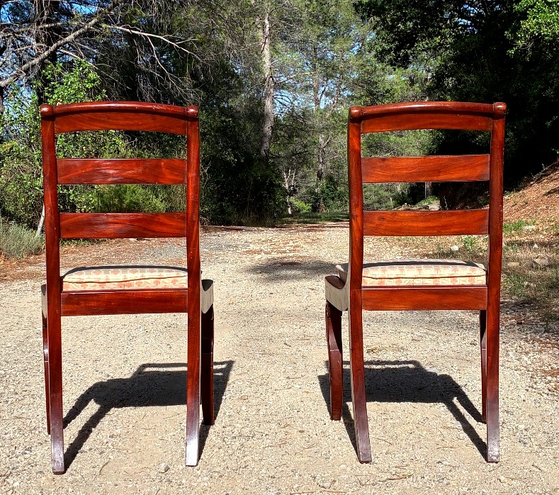 Paire de chaises d’époque Louis-Philippe estampillées Balny -photo-5