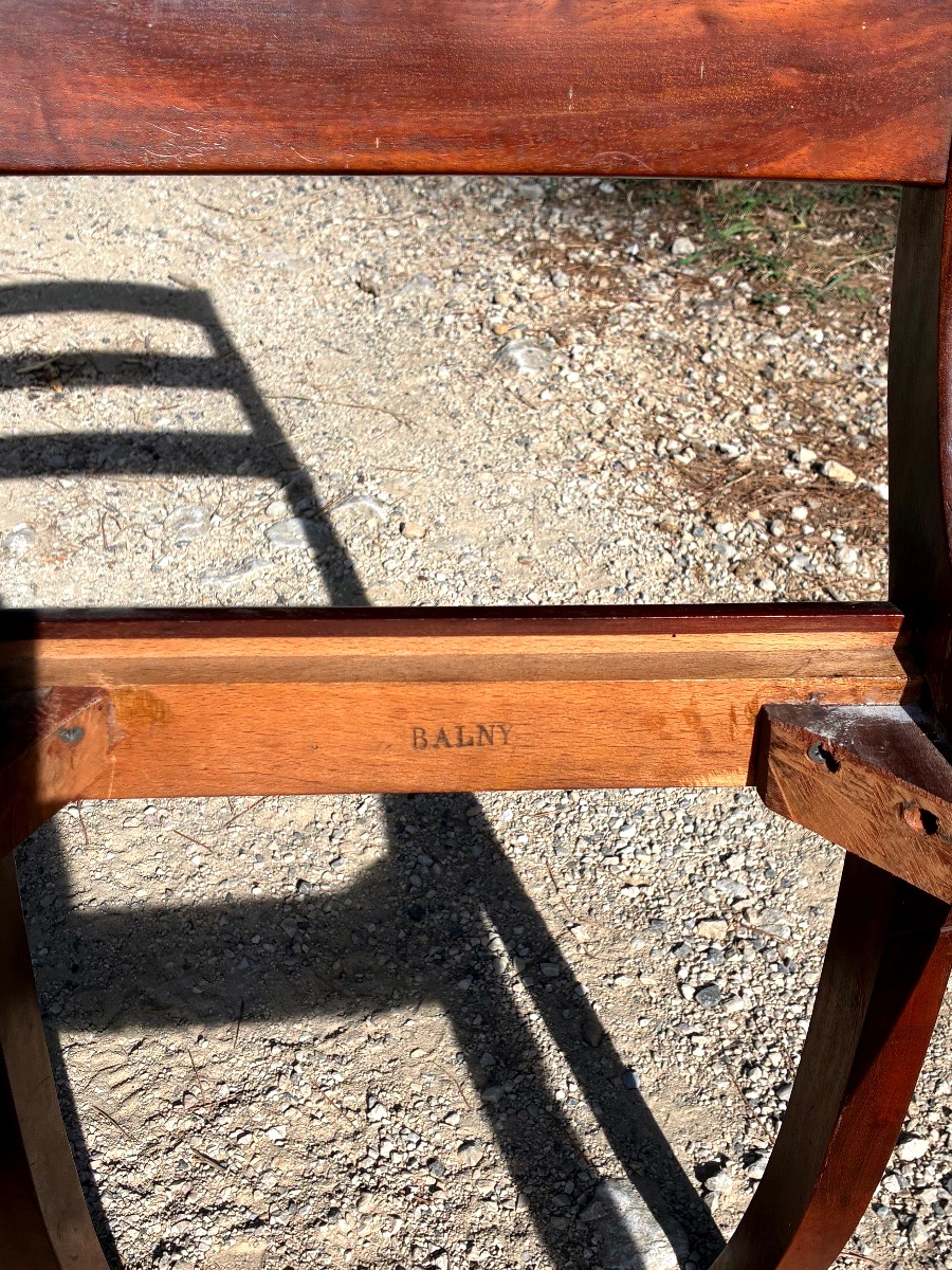 Paire de chaises d’époque Louis-Philippe estampillées Balny -photo-7