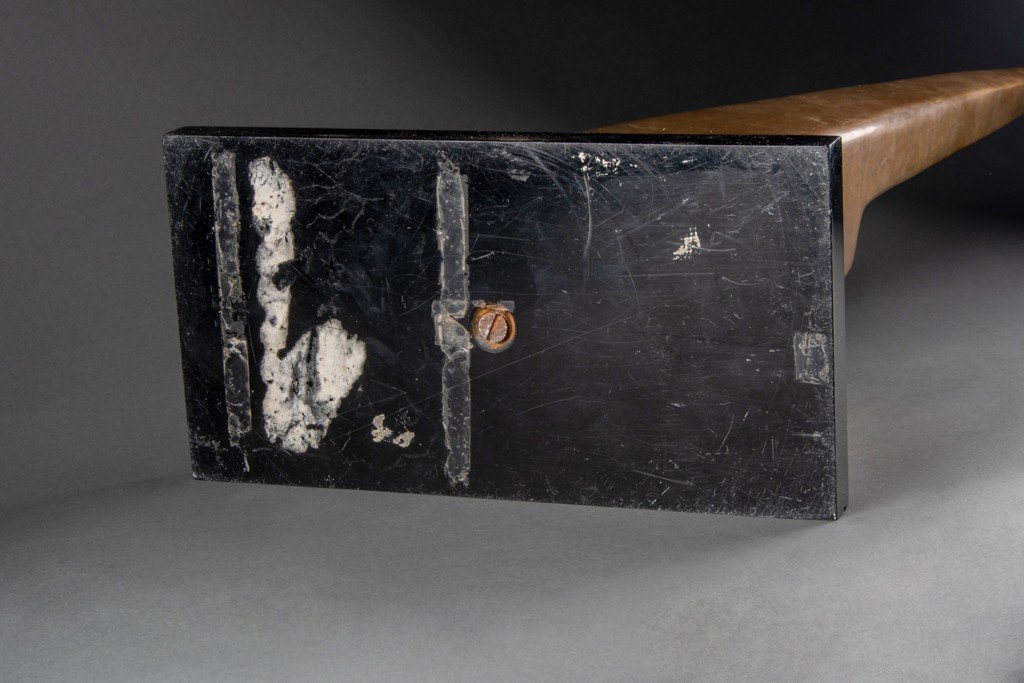 Nicolas Malinas (1914-1985) : Sculpture moderne originale en bronze poli signée datée numérotée-photo-4