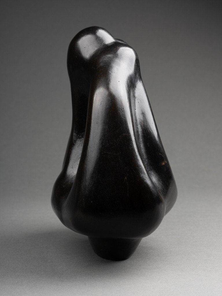 François Stahly (1911-2006) 'the 3 Buds' (1939) Original Proof In Patinated Bronze-photo-3