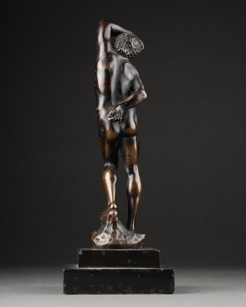 Ed. Delessale: "dying Slaves", Bronze Sculptures After Michelangelo - Mid-19th Century-photo-2