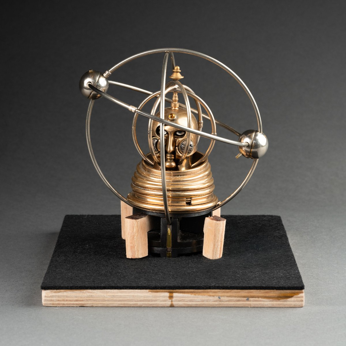 Miguel Berrocal (1933-2006) l'Astronaute (homage To Jules Vernes, Opus 175)-photo-6