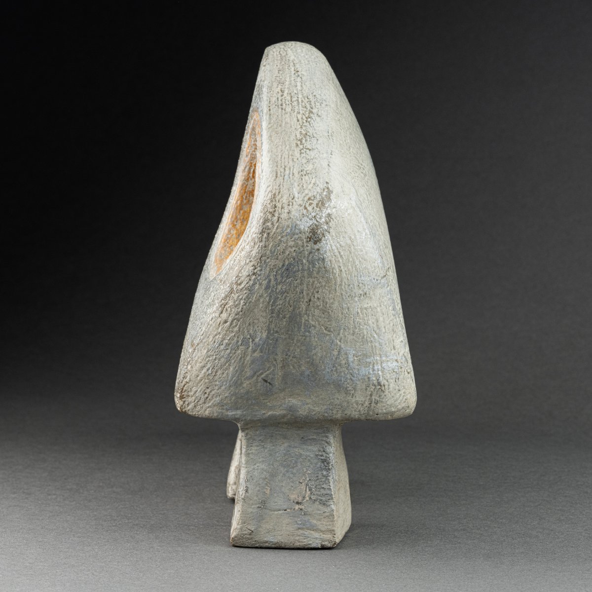 Hibou - Zoomorphic Ceramic Monogrammed H.c. B-photo-1