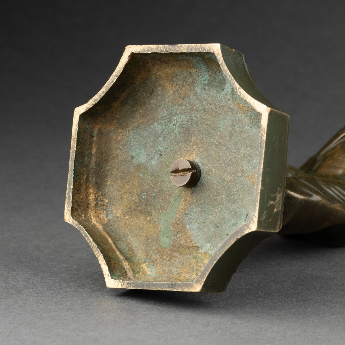 H DANDOIS - Clown de cirque, bronze, mascotte automobile signée et datée 1905.-photo-6