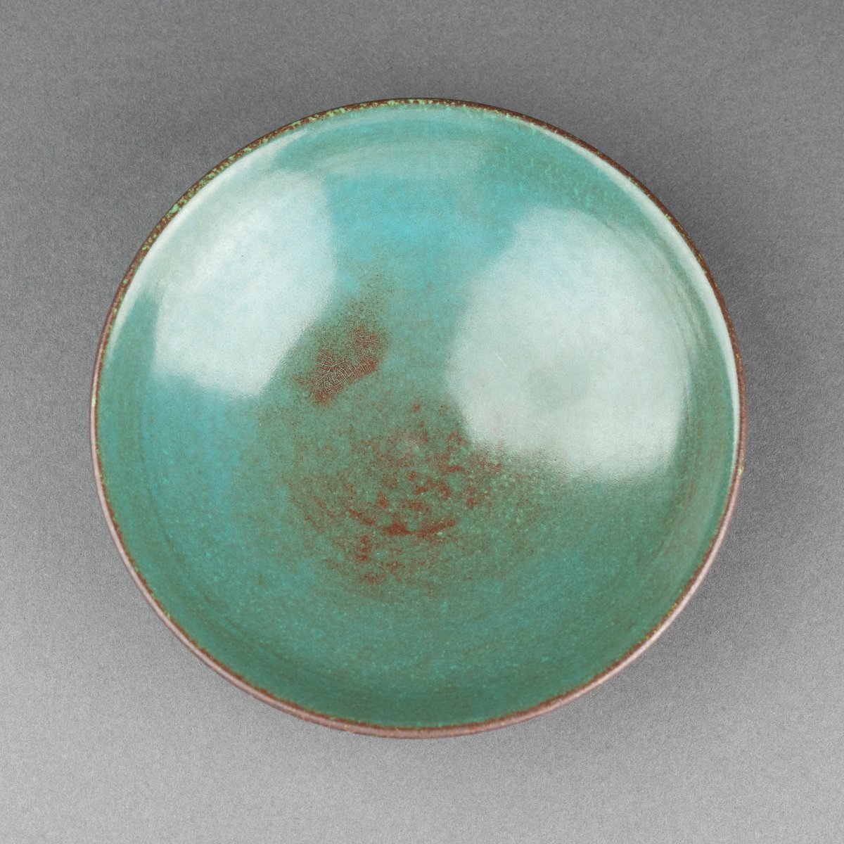 Suzanne Ramié / Madoura : Coupe en céramique émaillée vers 1950-photo-2