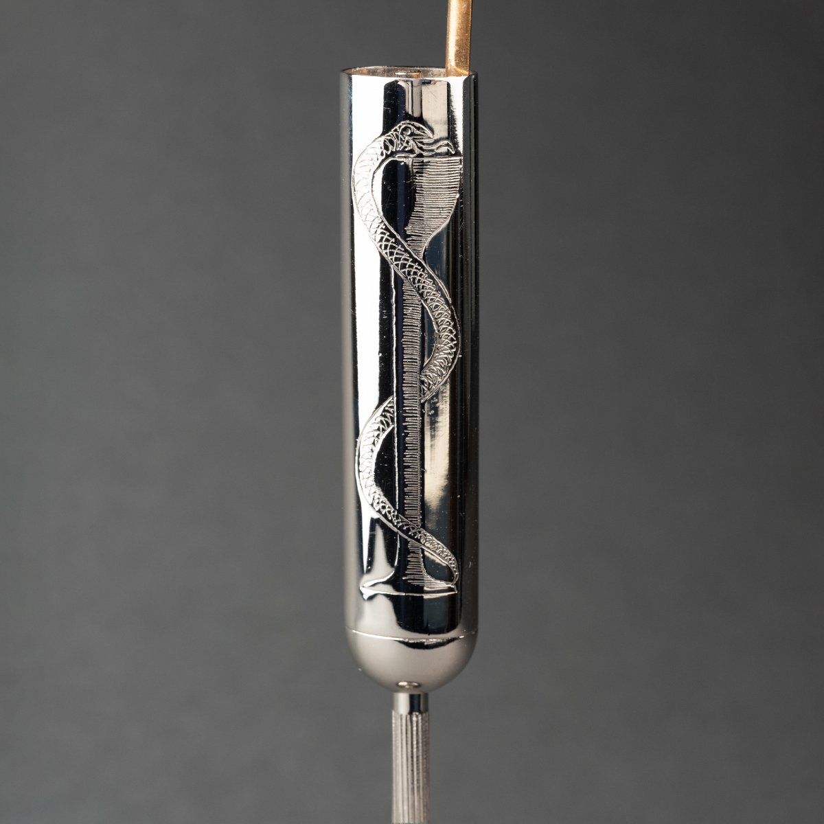 M. BERROCAL : "Marteau réflexe", sculpture bronze et laiton avec bote d'origine et certificat-photo-4