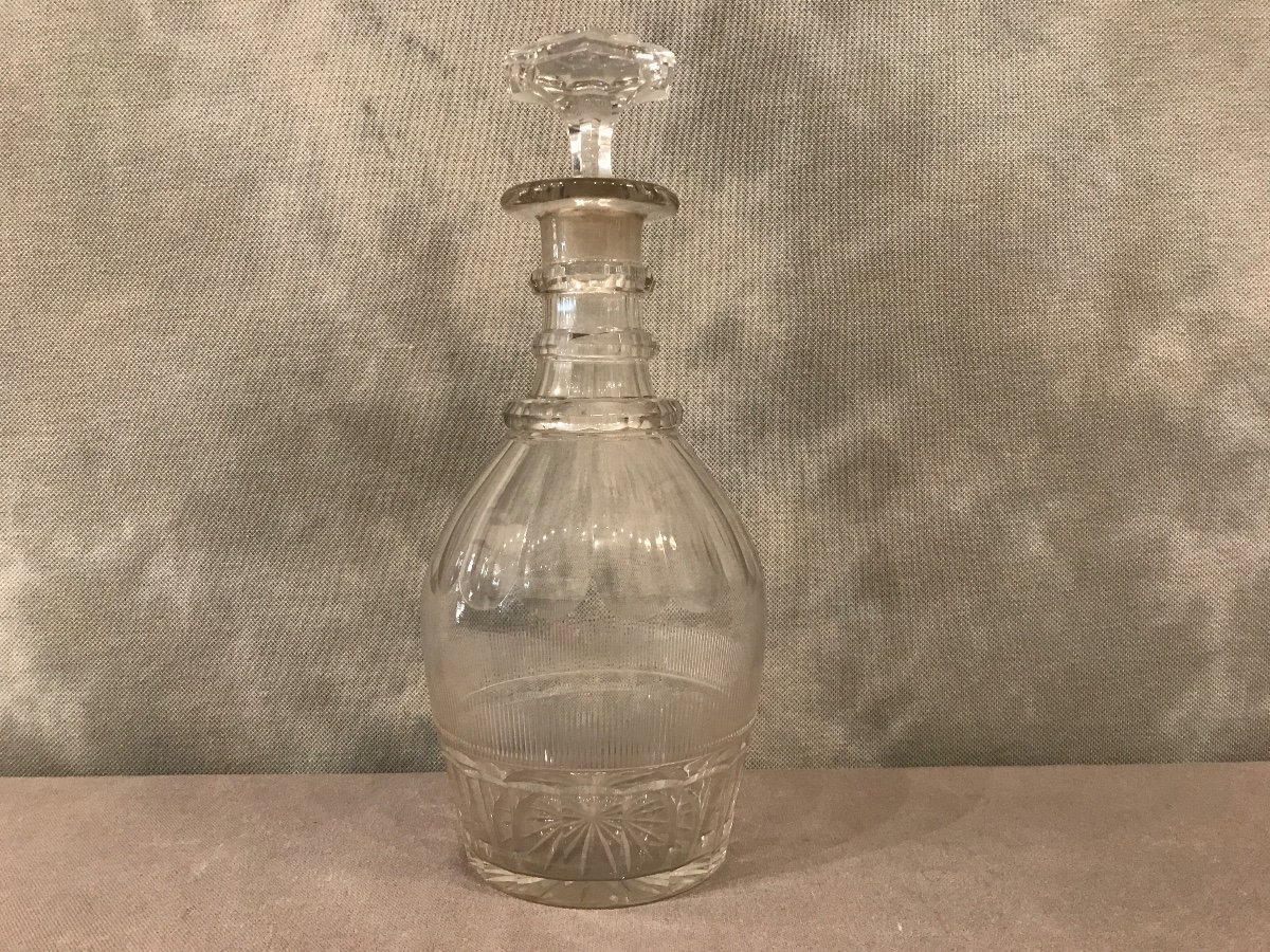 19th Century Baccarat Crystal Decanter