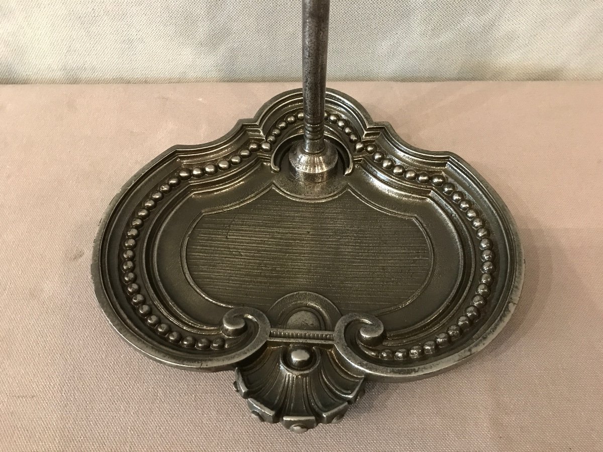 Serviteur  De Cheminée Ancien  complet En Fer, Fonte Et Bronze D’époque 19 ème -photo-3