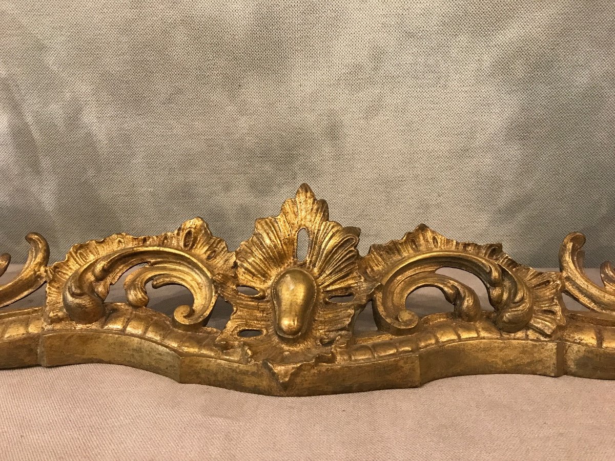 Fireplace Bar, 19th Century Bronze Fireplace Bar -photo-3