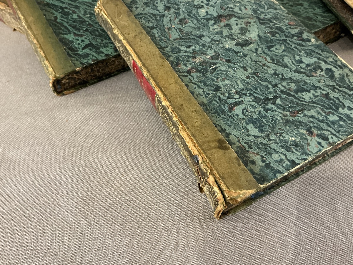 Lot de 9 livres anciens « œuvres de Piron » 1722 -photo-4