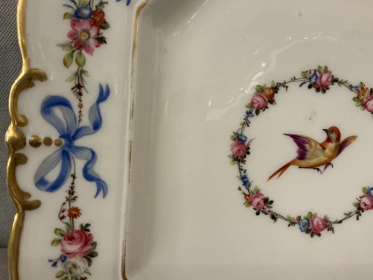 19th-century Porcelain Cake Plate From Vieux Paris -photo-4