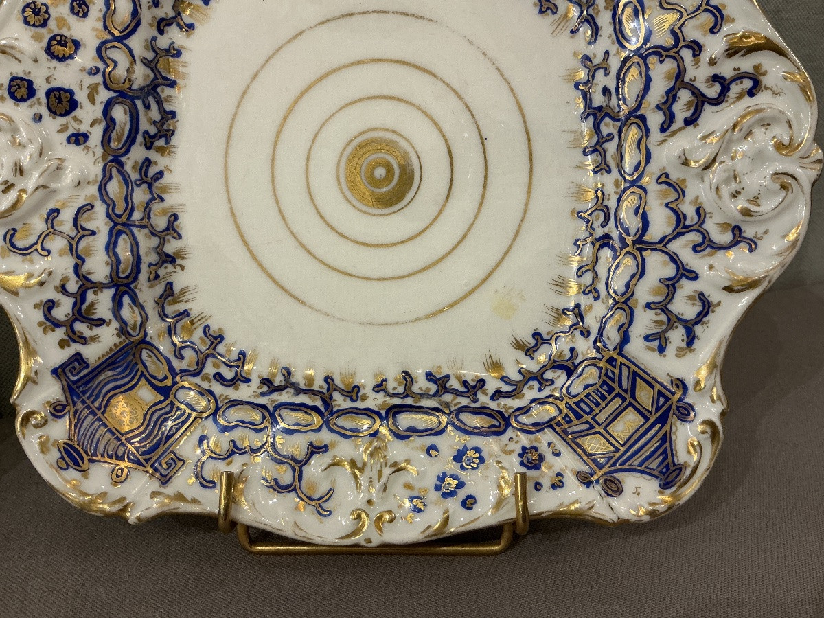 Pair Of 19th-century Porcelain Dishes From Vieux Paris -photo-3