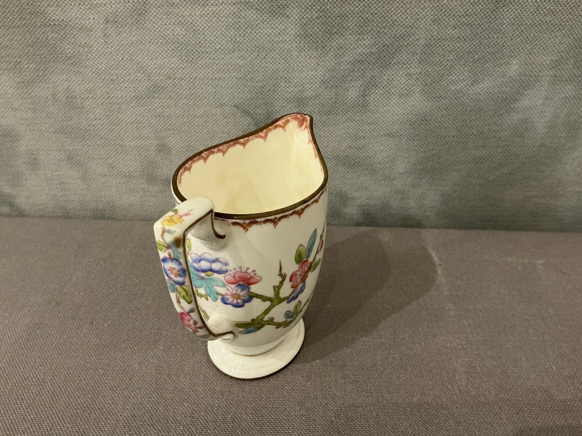 Pot à lait en porcelaine de  Minton d’époque 19 ème -photo-2