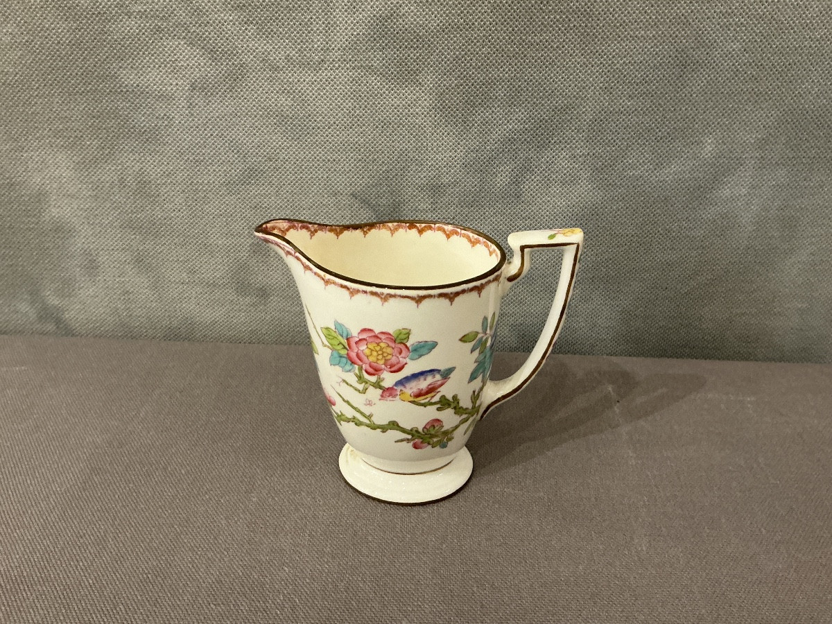 Pot à lait en porcelaine de  Minton d’époque 19 ème 
